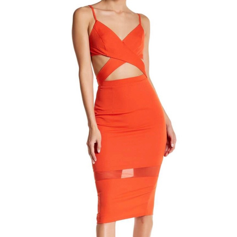 Sexy cut out dress
